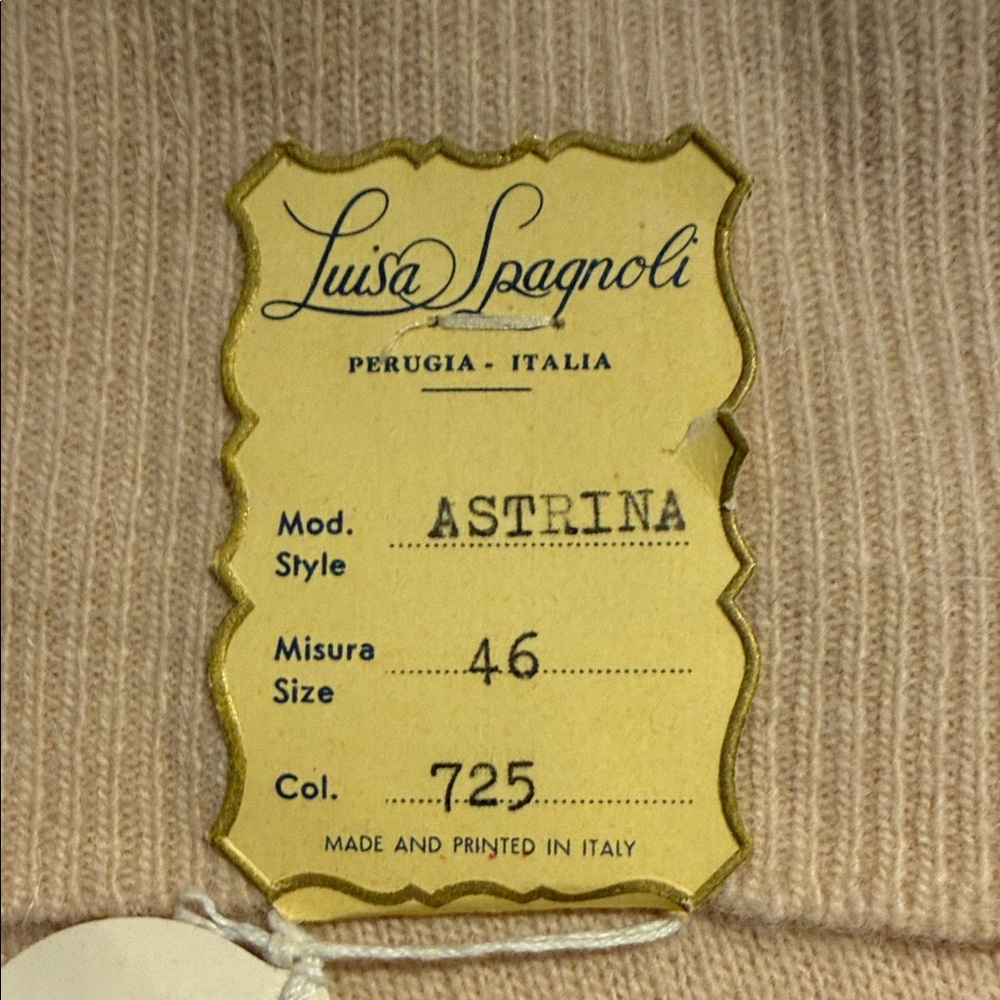 Luisa Spagnoli Camel Knit Sweater - Picture 6 of 11
